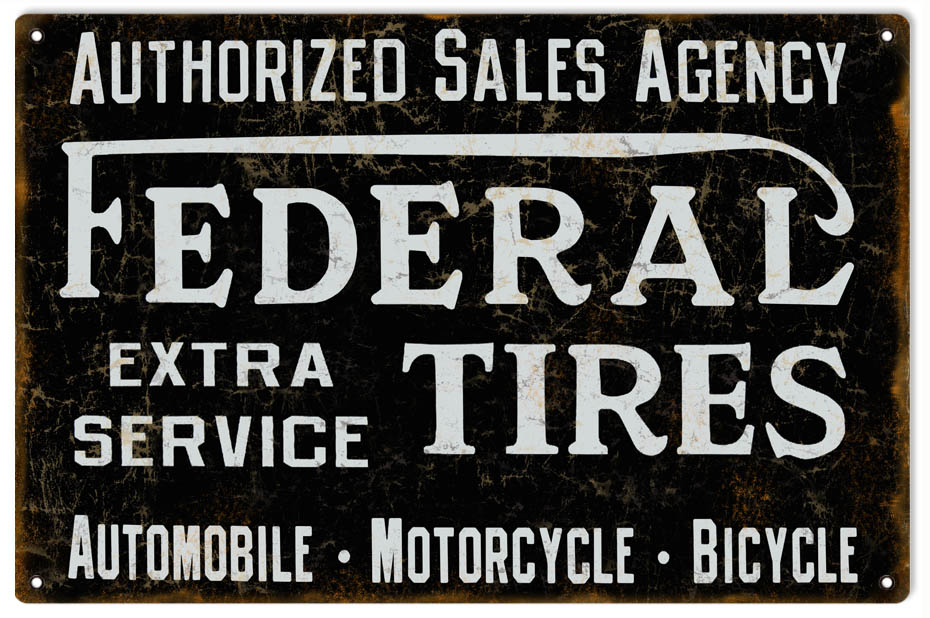 Federal Tires Sales Agency 12x18
