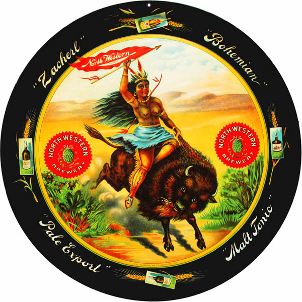 Northwestern Brewery 14 x 14