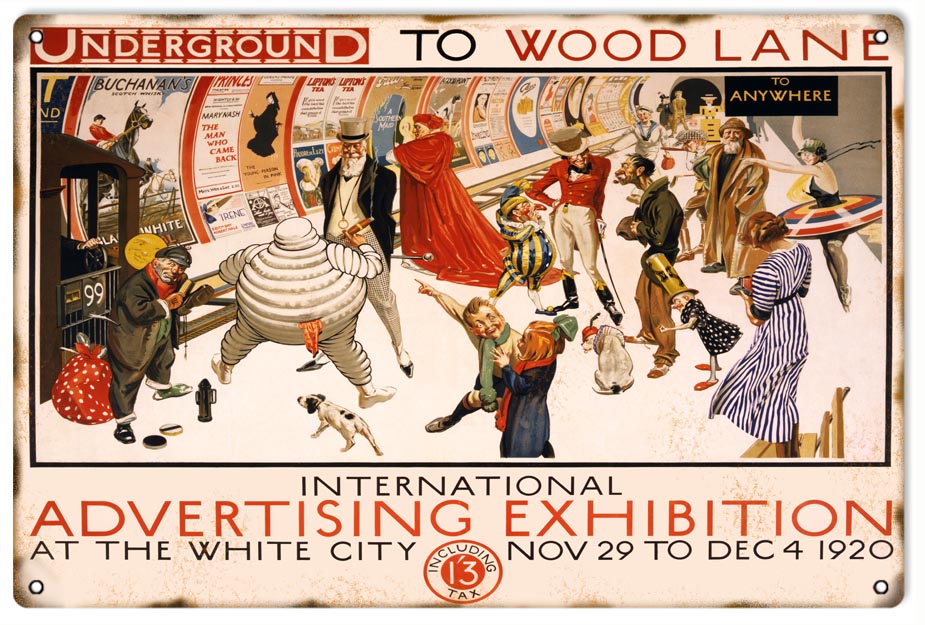 Advertising Exhibition 1920 12x18