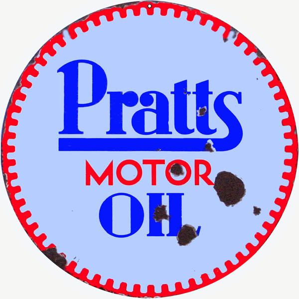 Pratts Motor Oil 14 x 14