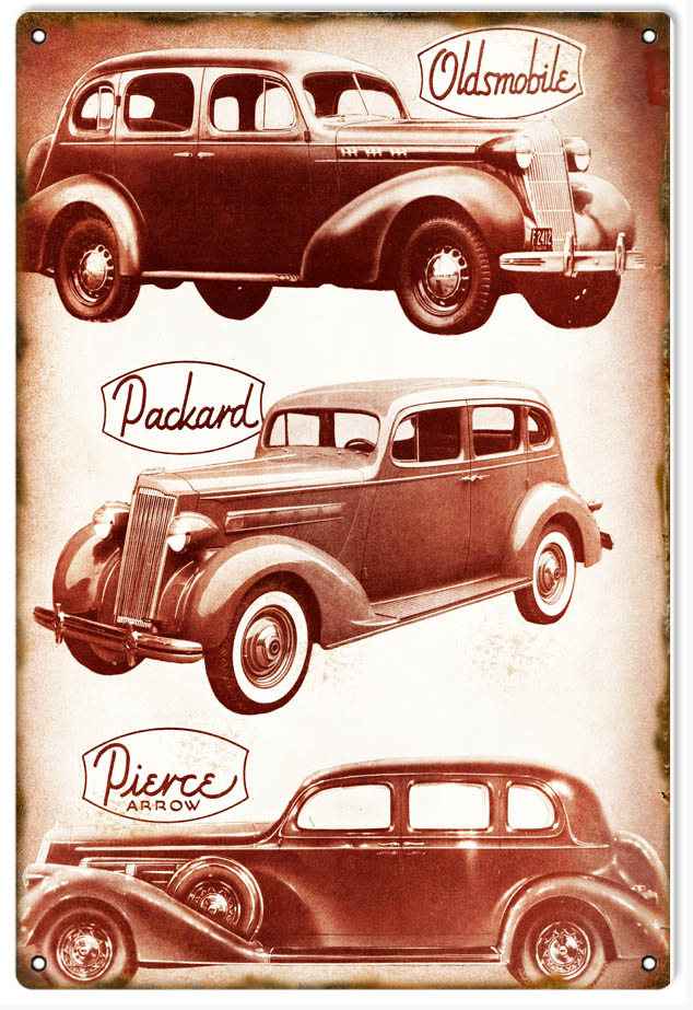 Oldsmobile Packard Pierce 12x18