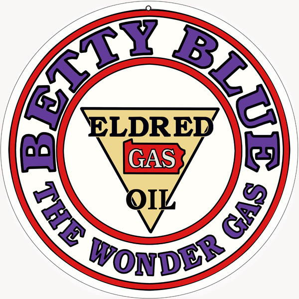 Betty Blue Motor Oil 18x18
