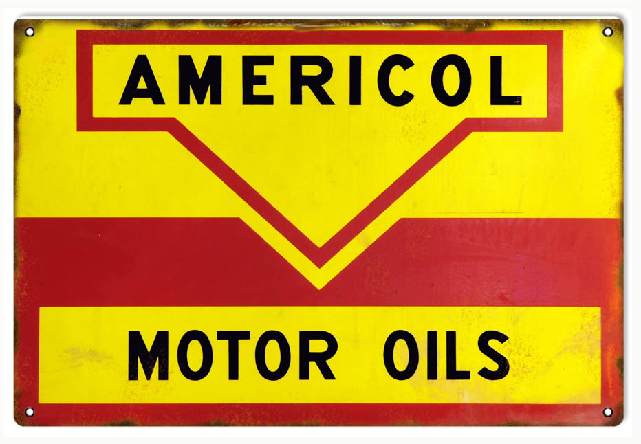 Americol Motor Oils 12x18