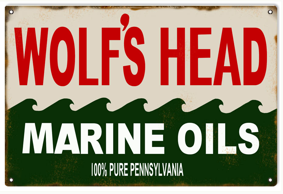 Wolfs Head Marine Oils 12x18