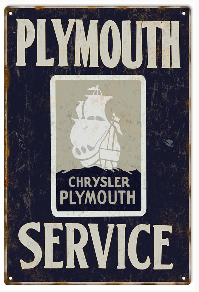 Chrysler Plymouth Service 12x18