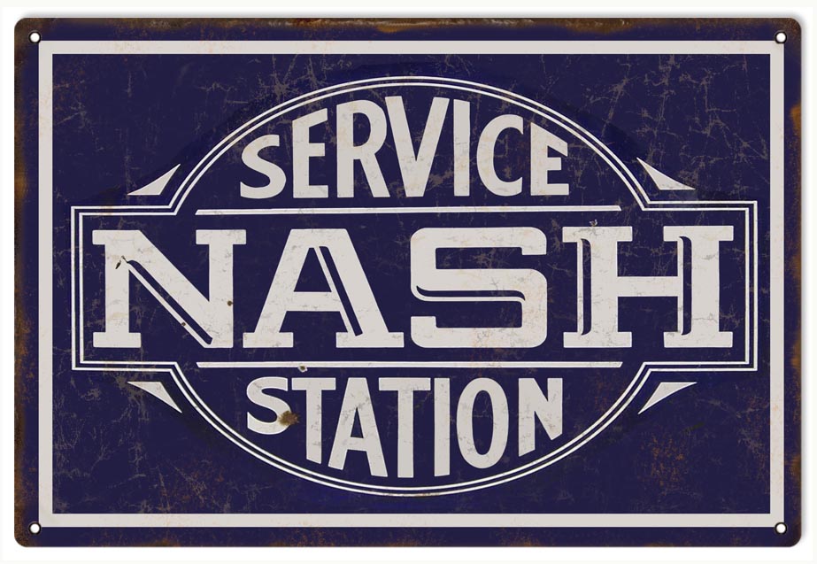 Nash Service Station 12x18