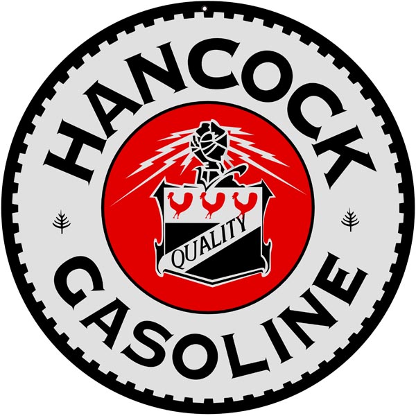 Hancock Quality Gasoline 18 x 18
