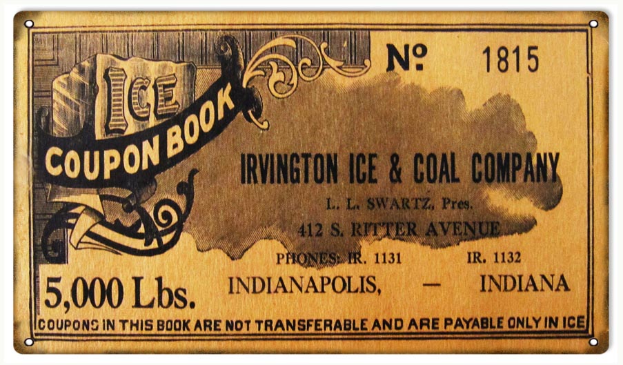 Irvington Ice & Coal Company 8×14