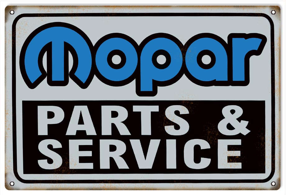 Mopar Parts & Service 12x18