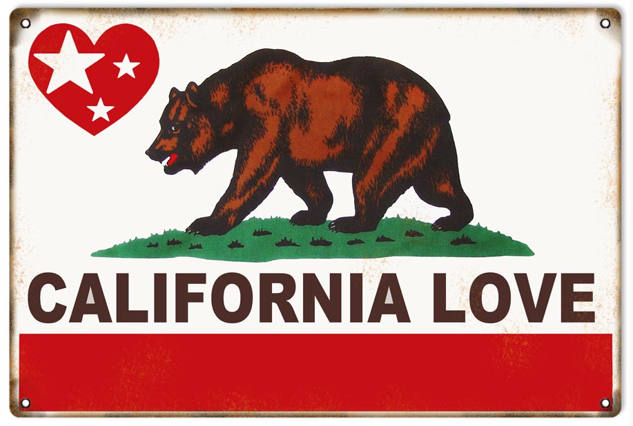 California Love 12x18