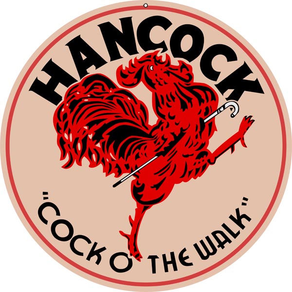 Hancock Cock O The Walk 18 x 18