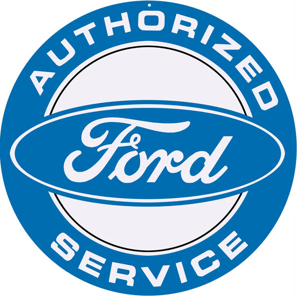 Ford Service Gas Station 24 x 24