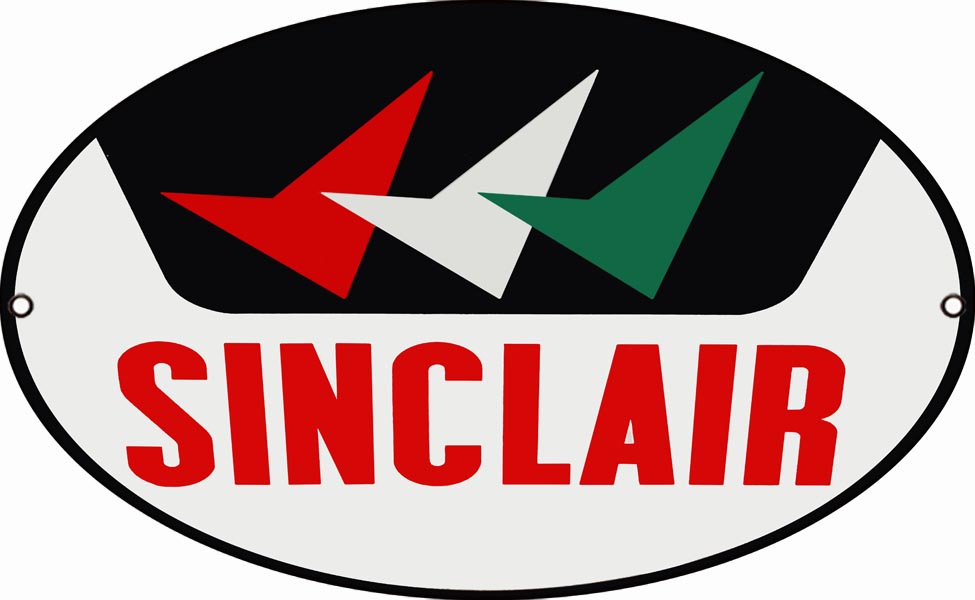 Sinclair Motor Oil Vintage Style Metal Sign 11 × 18