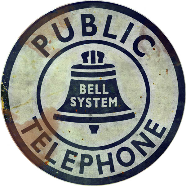 Public Bell System Telephone 14 x 14