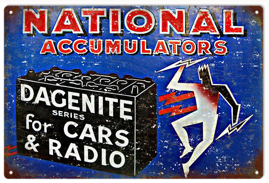 National Accumulators Battery 12x18