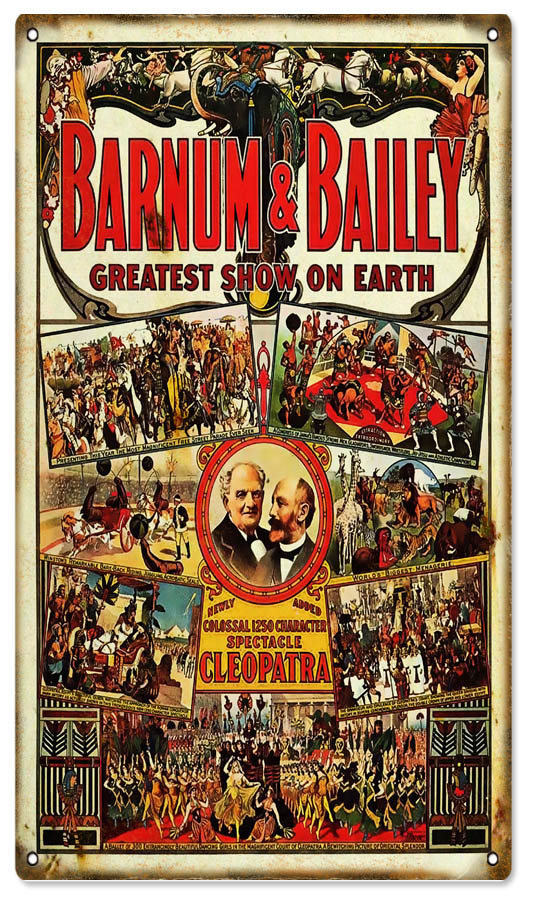 Barnum And Bailey Cleopatra 8×14