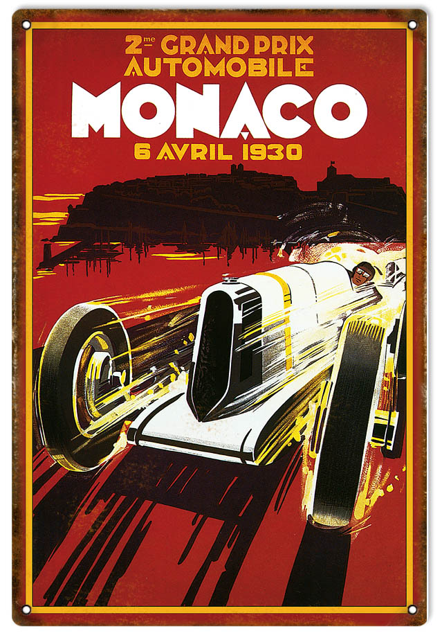 Monaco Grand Prix 1930 12×18