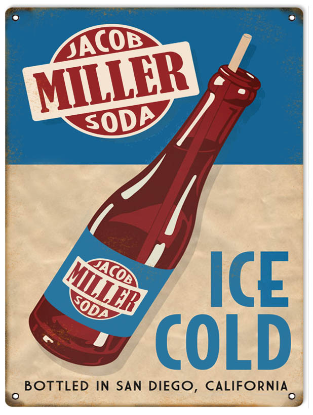 Jacob Miller Soda San Diego 9×12