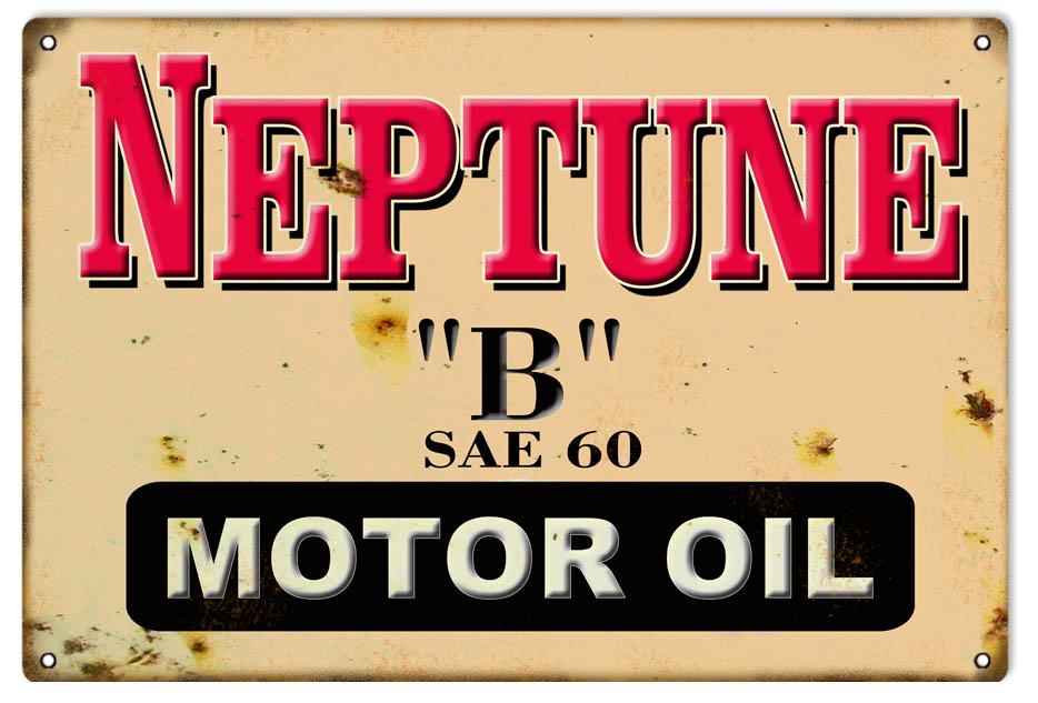 Neptune Motor Oil 12x18