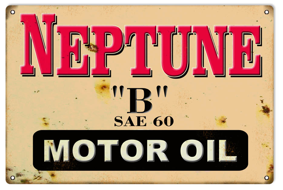 Neptune Motor Oil 16×24