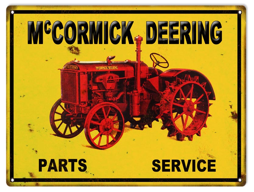 McCormick Deering Parts Service 9×12