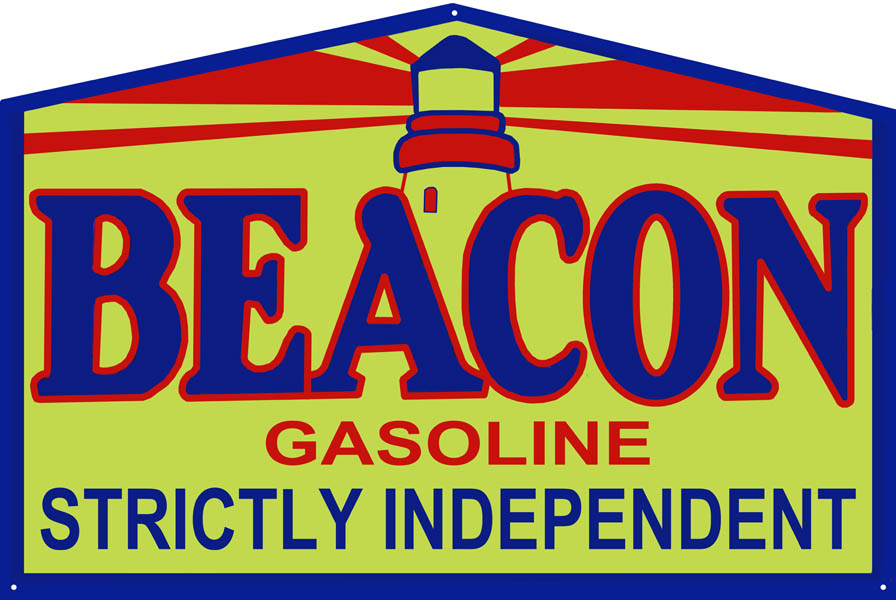 Beacon Independent Gasoline 16×24