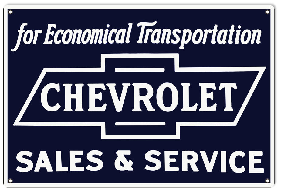 Economical Transportation Chevrolet 12″x18″