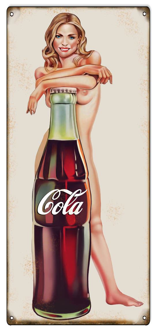 Cola Pin Up Girl 8x10