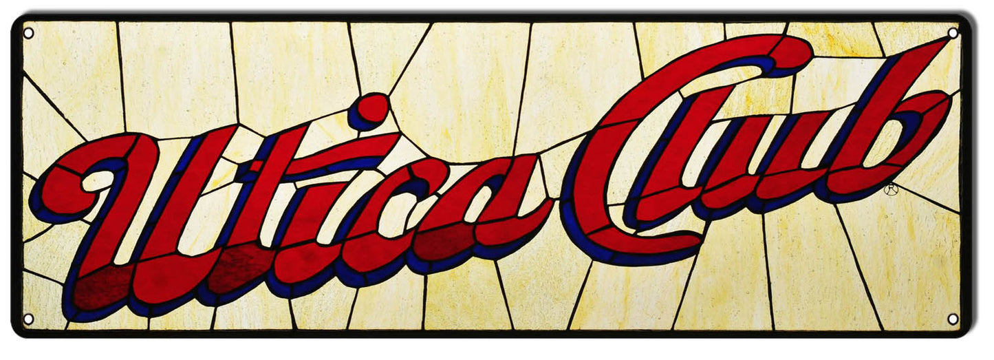 Utica Club Beer 6×18