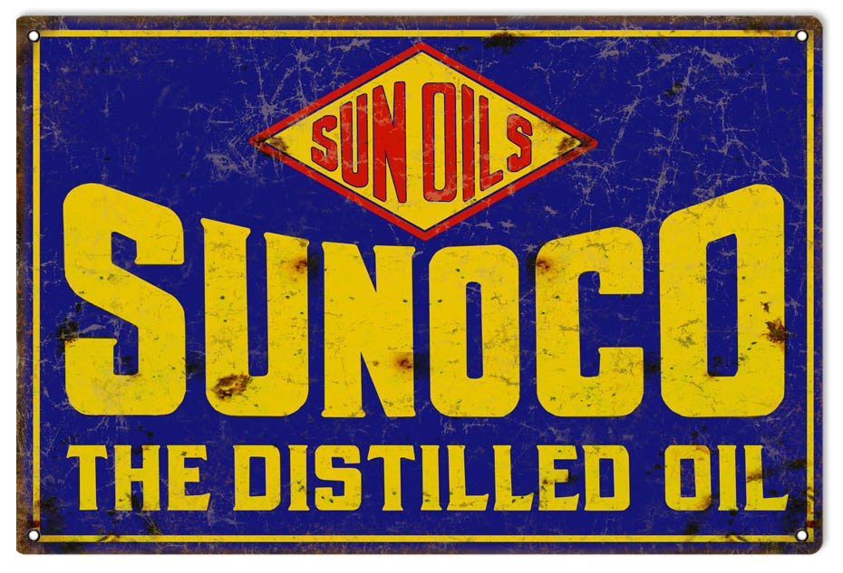 Sunoco Distilled Oil 16×24