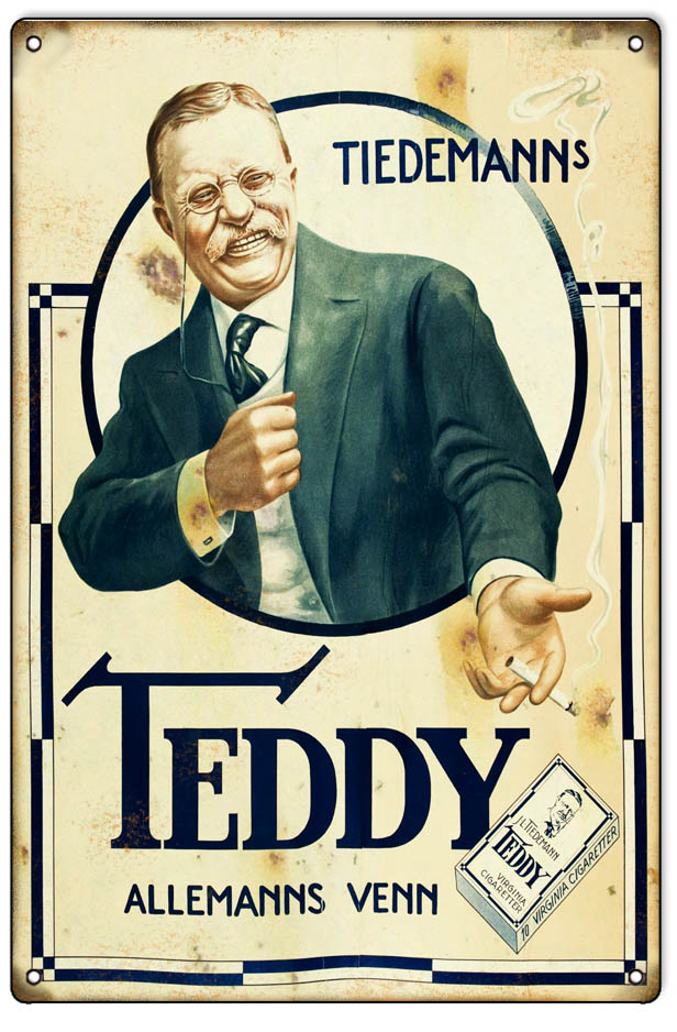 Teddys Cigarette 12x 18