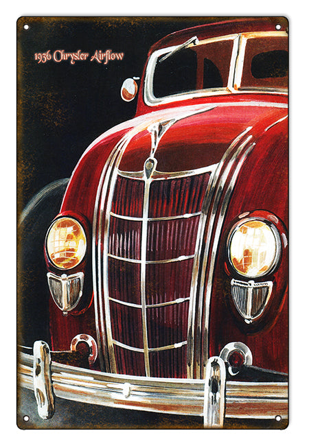 1936 Chrysler Airflow 12 x 18