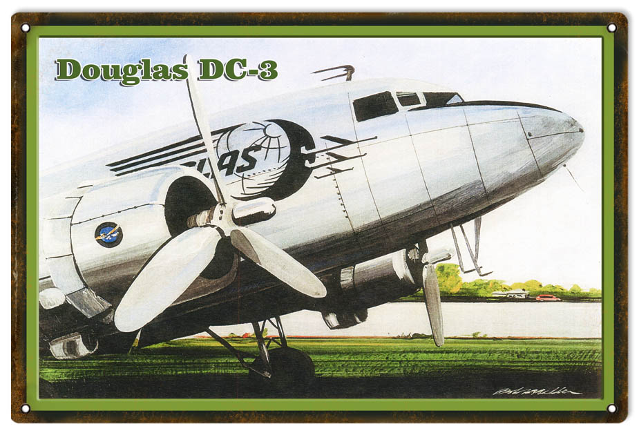 Douglas DC-3 12×18