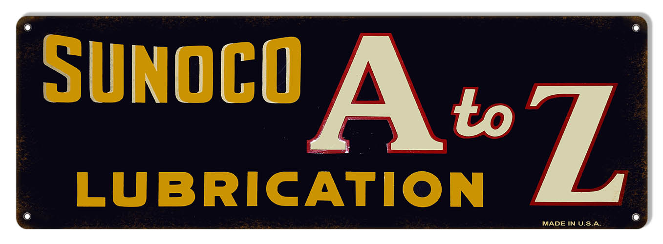 Sunoco A To Z Lubrication 6×18