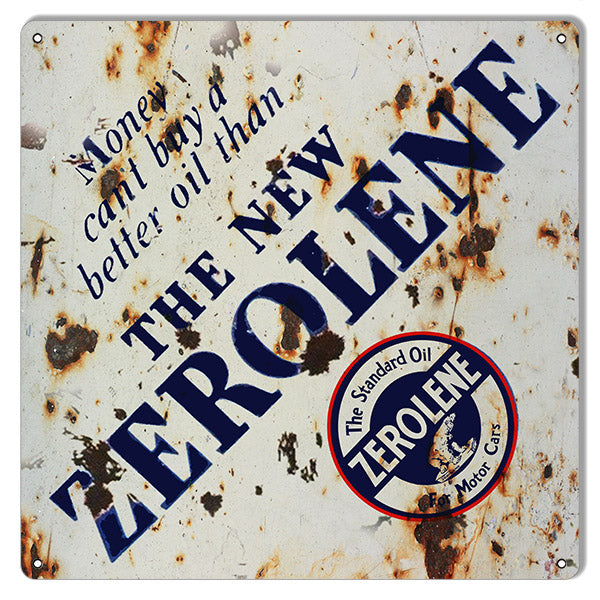 The New Zerolene Motor Oil 12×12