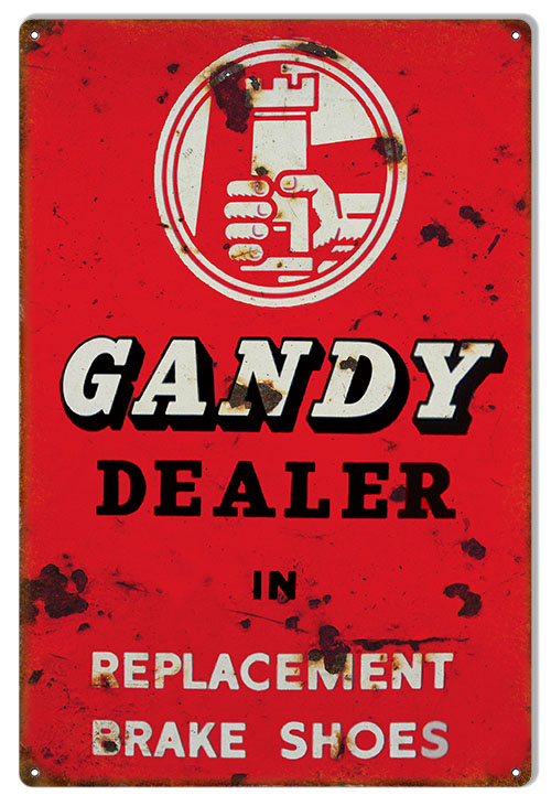 Red Gandy Brake Dealer 12x18