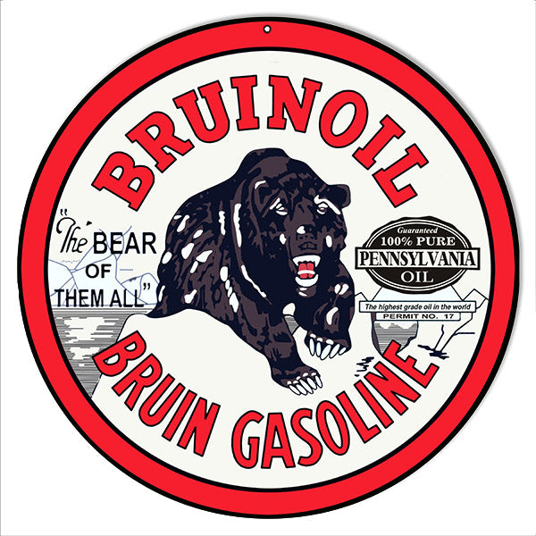 Bruinoil Gasoline 14x14