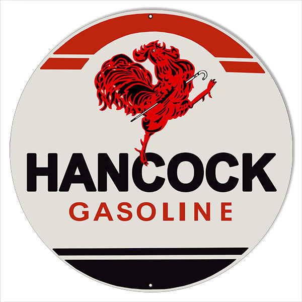 Hancock Rooster Gasoline 24 x 24