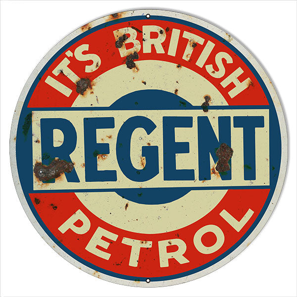 Its British Regent Petrol 24 x 24