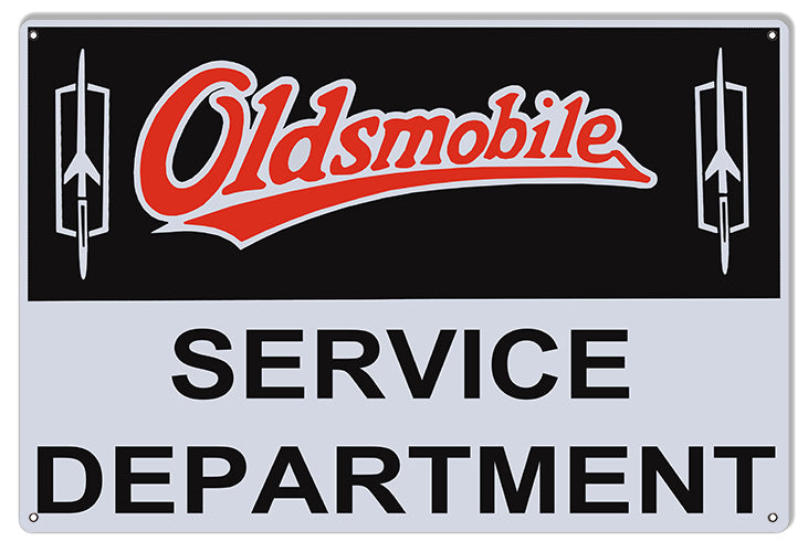 Oldsmobile Service Department 16x24