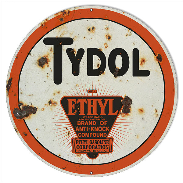 Orange Tydol Motor Oil 18x18