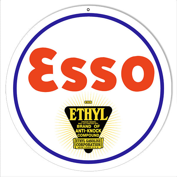 ESSO Ethyl Motor Oil 14 x 14