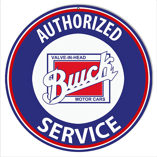Buick Valve In Head Service Gas Station 14x14