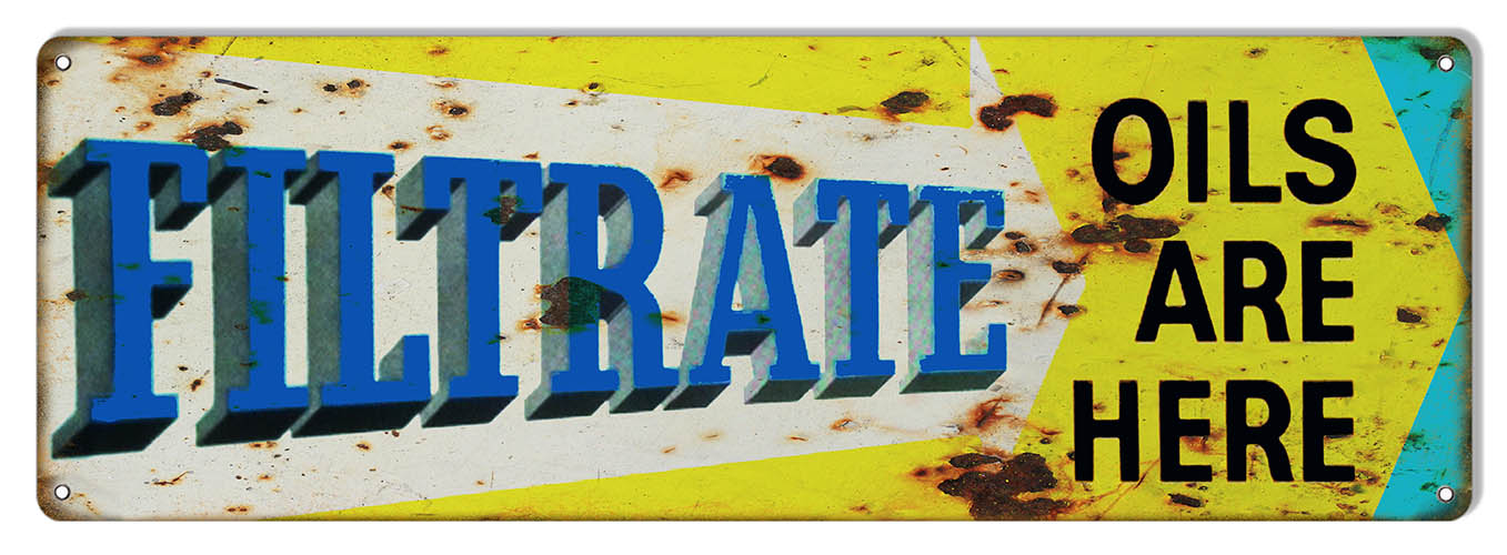 Filtrate Oils Are Here Motor Oil 6×18