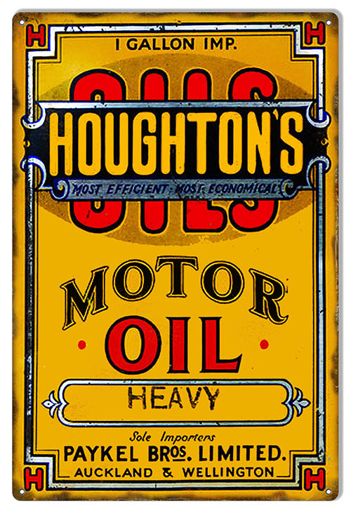 Houghtons Heavy Motor Oil 12×18