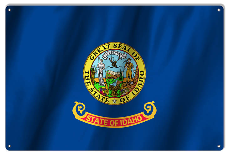 Idaho State Flag 12×18