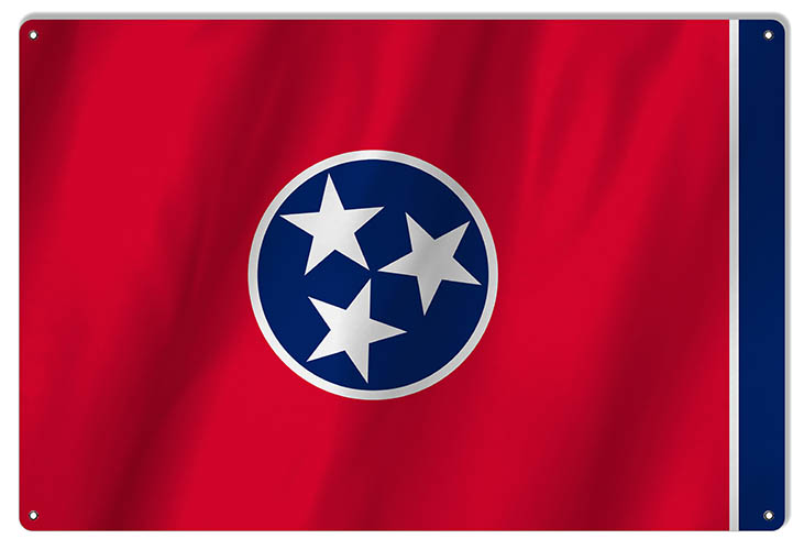 Tennessee State Flag 12×18