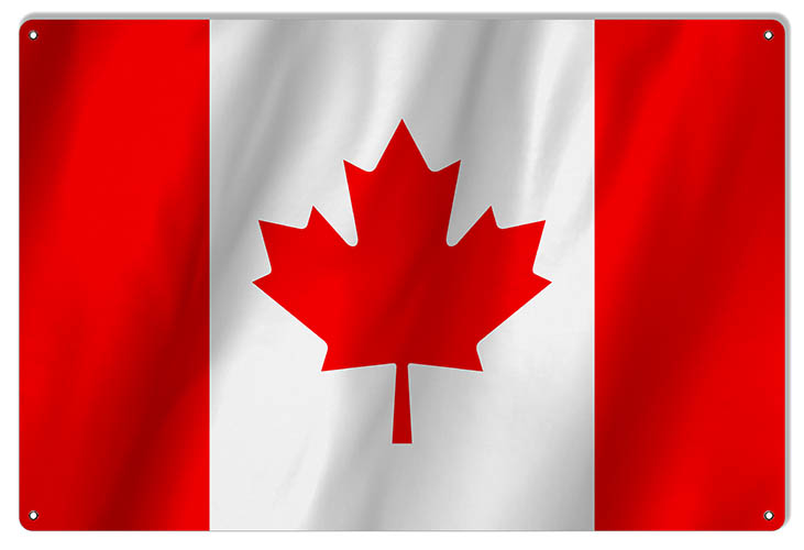 Canada International Flag. 12×18