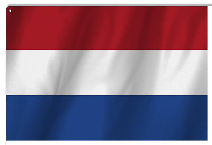 Netherland International Flag. 12×18
