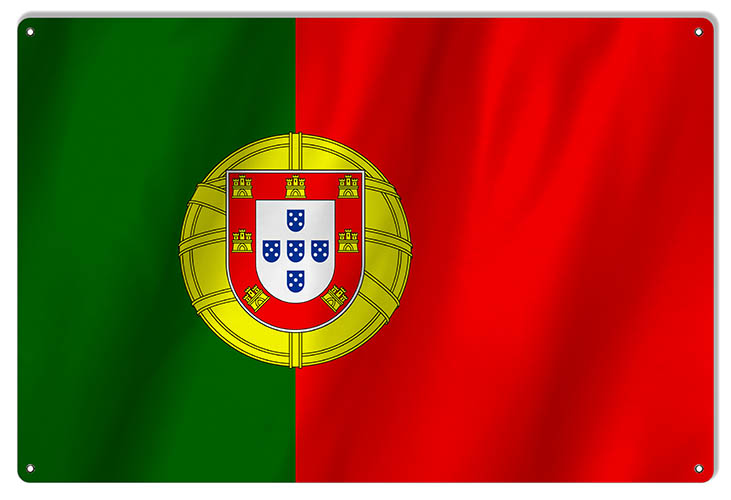 Portugal International Flag. 12×18